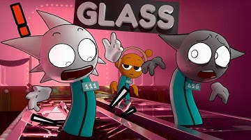Incredibox Sprunki Vs. Squid Game — Complex Glass Bridge (Animation)