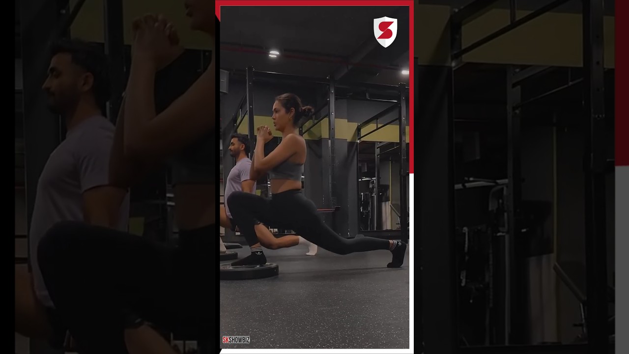 Esha Gupta Gym Workout 🔥 