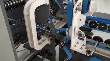 Envelope bag folder gluer machine from Rolam