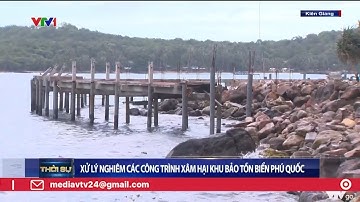 Xử lý nghiêm các công trình xâm hại khu bảo tổn biển Phú Quốc | VTV24