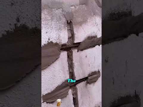 Stop Filling Cracks the Wrong Way#DIY #HomeRepair #FixItRight #WallCrack #ConstructionTips