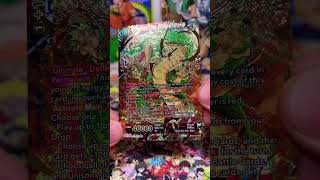 Shenron, The Eternal Dragon Secret Rare  #anime #gaming #dragonballz