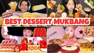 Satisfying BEST DESSERT MUKBANG 🍰🍩🍫 | ASMR Mukbang Best Compilation #3 | Snacky Lion🦁 screenshot 5