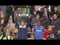 Chelsea vs Man Utd: some bloke brushing his teeth in the stands