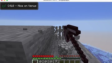 Day 15 of mining 1 layer of a chunk until I reach 1k subs