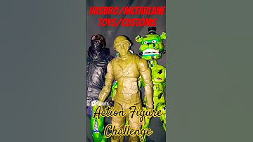 👉🏼 🥳 Hasbro/McFarlane Toys/Customs | Action Figure Challenge | 7 Inches #figurechallange