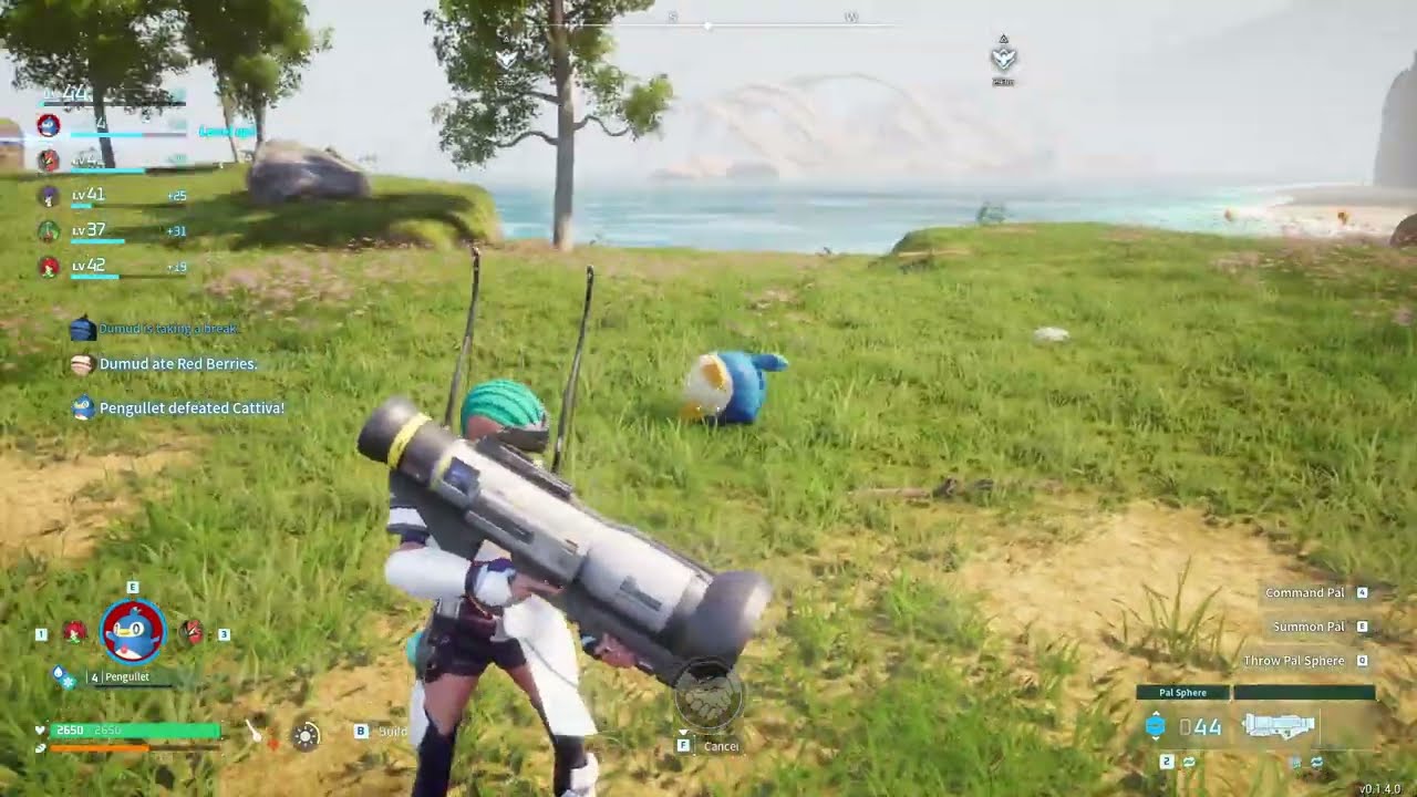 How to use Pengullet's Rocket Launcher ability - Palworld