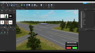LIVE - Making a Gas Station in Roblox Studio