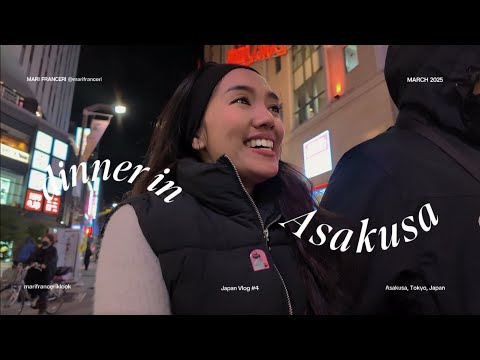 🇯🇵 Asakusa Tokyo Vlog — come with me to Dinner, Drinks, Temple Viewing, Shopping at Don Quijote