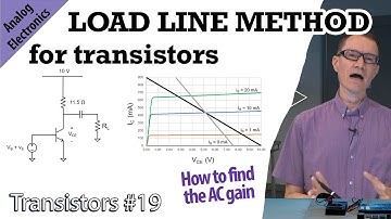 Load Line Method with Transistors (19-Transistors)