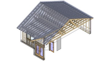 Revit Timber Roof Structure Tutorial | PART 2