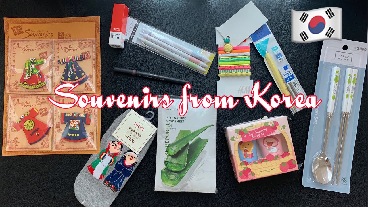 SOUVENIRS TO BUY IN KOREA Murang Souvenir sa Korea Thrift Shopping Travel Gift Idea YouTube
