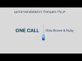 ONE CALL - Otile Brown & Ruby (Swahili, French & Arabic lyrics)