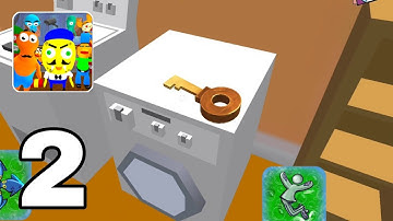 Sponge Neighbor Escape 3D New Update Gameplay Level 2