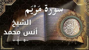 19 Maryam Al Sheikh Anas muhamd الشيخ أنس محمد سورة مريم كاملة