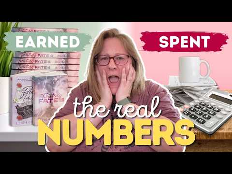 what I earned vs what I spent in a month as an indie author