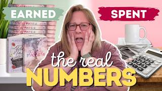 what I earned vs what I spent in a month as an indie author