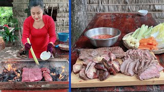 Delicious Bbq Beef With Country Style - Cooking With Sreypov