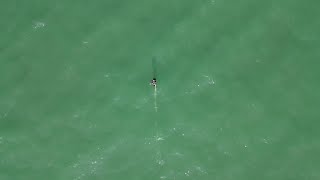 Eric Geiselman Foilboarding Nsb Inlet - Fpv Drone