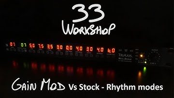 Mesa Boogie - Triaxis Gain Mod Vs Stock - Rhythm modes