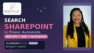 Build a SharePoint Knowledge Search in Power Automate REST API + KQL