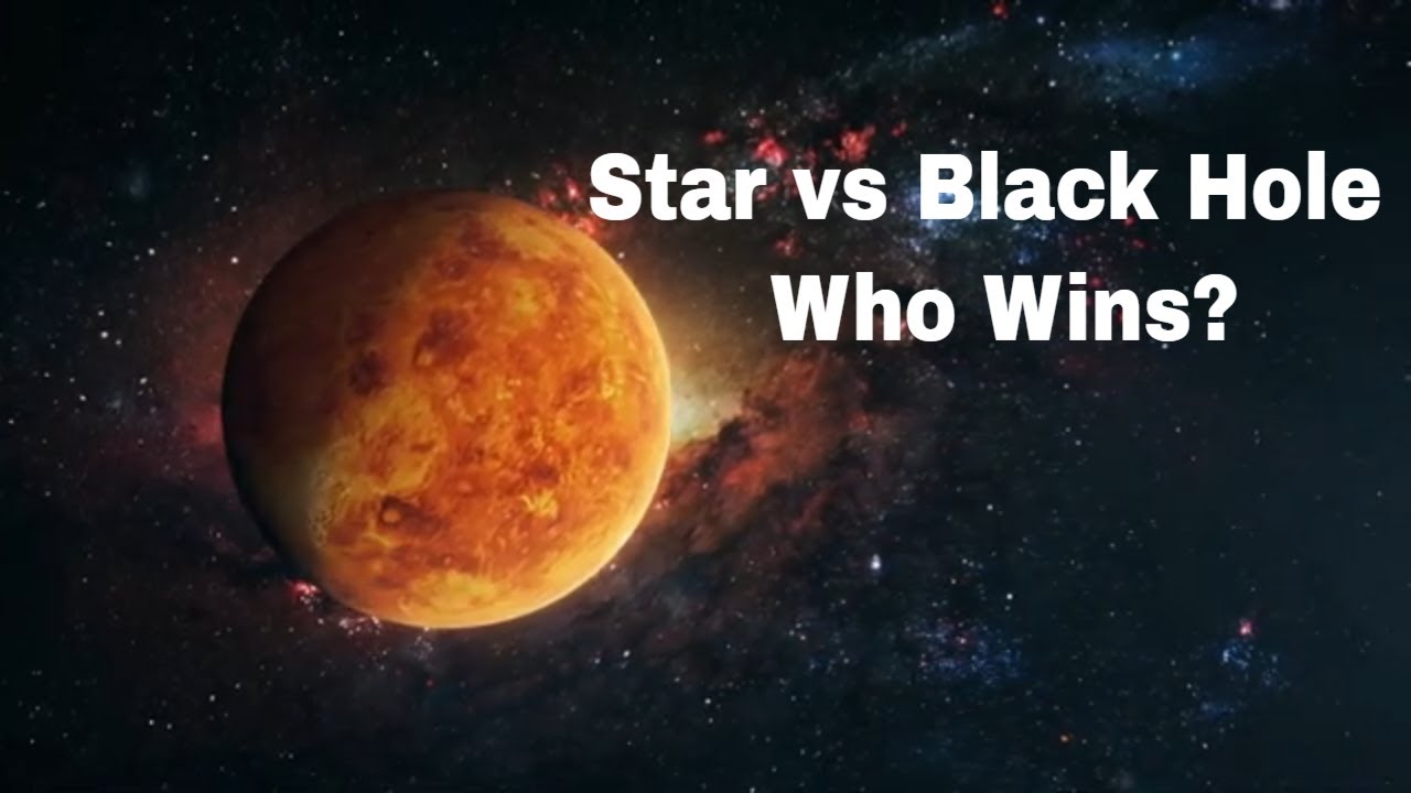 This Is What Happens If A Star Gets Too Close To A Black Hole - YouTube