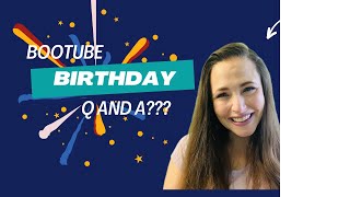 BookTube Birthday Q and A