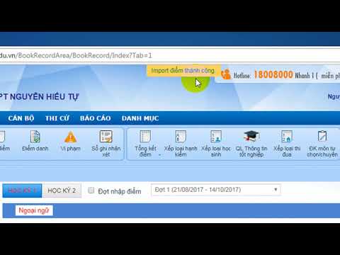 Video NHT - Hướng dẫn SMAS 2017 - GVBM GVCN Nhập điểm, nhập... - youtube