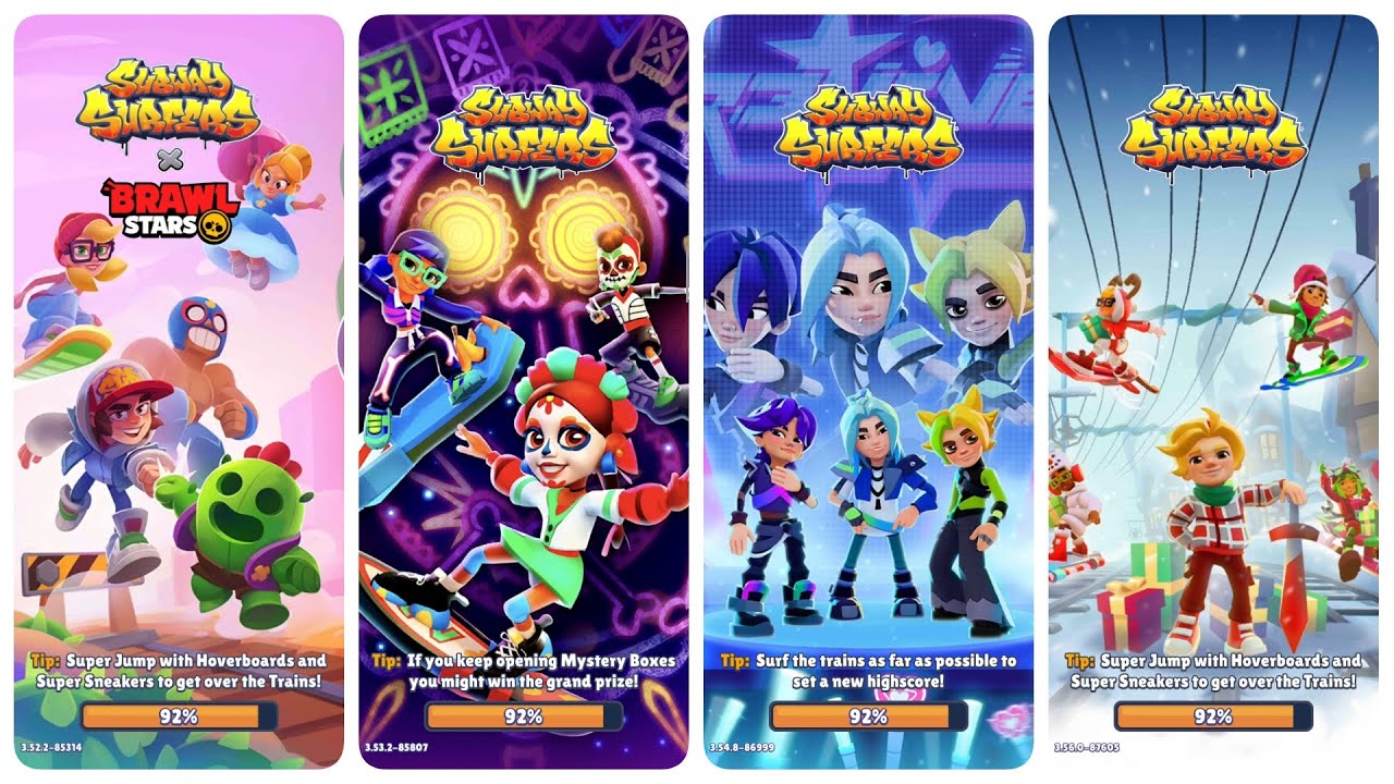 Subway Surfers Brawl Stars vs Mexico Halloween vs Seoul vs North Pole 2025