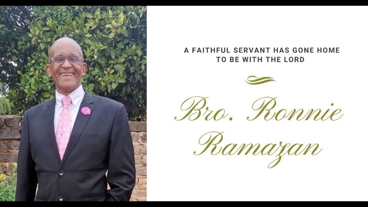 Bro. David du Preez (Bro. Ronnie Ramazan Funeral Service - 24/05/2025 AM)