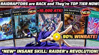 RAIDRAPTORS are FINALLY TOP TIER! This NEW SKILL is RIDICULOUSLY GOOD! [DUEL LINKS]