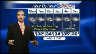 Overnight weather forecast 12-20-2011