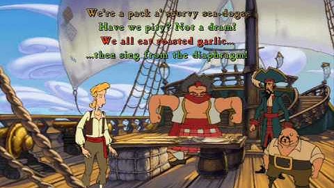 The Curse of Monkey Island Walkthrough - Part 9
