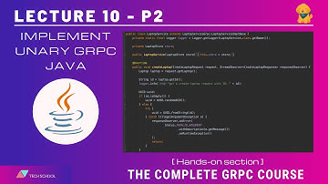 [gRPC #10.2] Implement unary gRPC API - Java