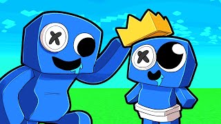 RAINBOW FRIENDS BLUE HAS A BABY! (Minecraft)