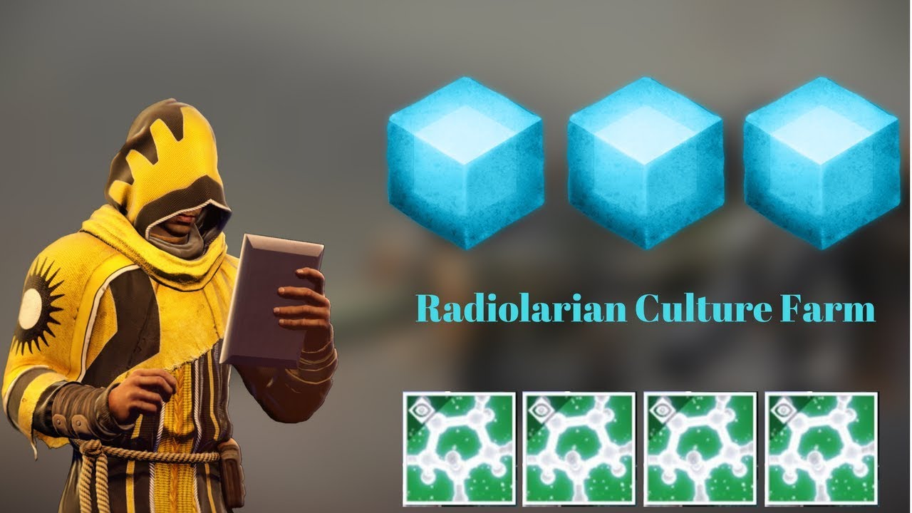 Destiny 2 - Most efficient radiolarian culture farm (new)