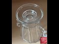 Antique EAPG Specialty 2 Handled Celery Vase, Bryce Pleading Flat Pattern, Pressed Glass Tall