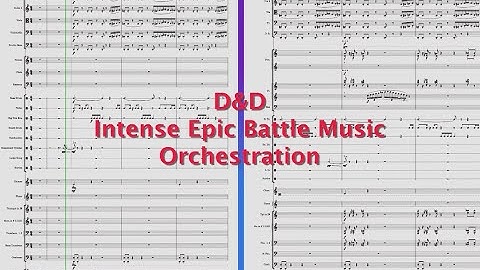 D&D Intense Epic Battle ORCHESTRATION [Dorico 3.5]