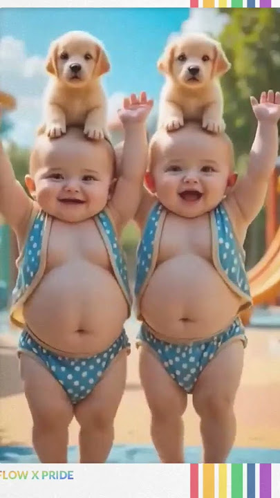 Download lagu Cutes Fat Babies Dancing with Dogs 🐶 🐕| Dugi Dugi Dum Dum | Dugi Dugi Dam Dam #shorts #dudidudidam