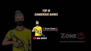 Top 5 Stylish  Name  ||  Free Fire Stylish   Name || FF Names #vairalshort​ #tending​