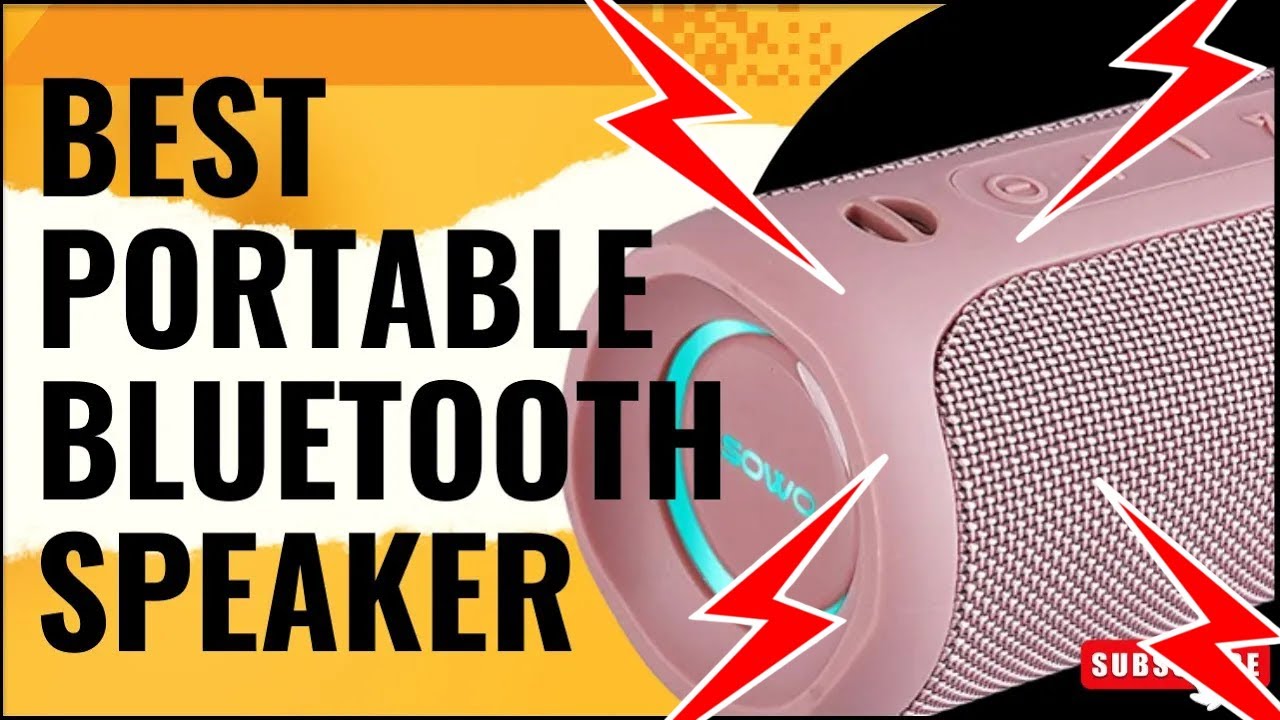 Best Portable Bluetooth Speaker Sowo Outdoor Portable Bluetooth