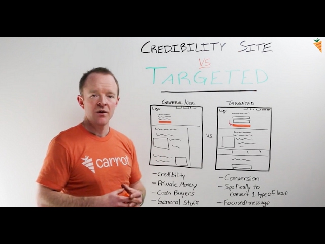 Real Estate Website Design: Credibility Sites Vs. Targeted Sites