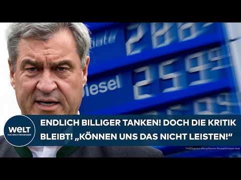 FUEL DISCOUNT FINALLY HERE: Relief for German drivers! But criticism remains! Söder shocked!
