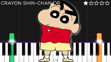 Thumbnail of Crayon Shin-chan Opening | EASY Piano Tutorial