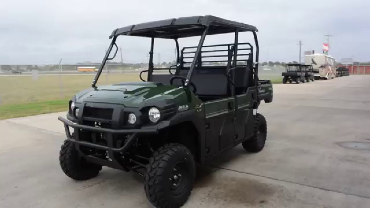 15 899 2016 Kawasaki Mule Diesel Pro DXT LE Timberline Green Overview 15 899 2016 Kawasaki Mule Diesel Pro DXT LE Timberline Green Overview