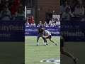Watch Leo Gordon cancel this throw with a big footblock at college nationals