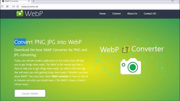 WebP Converter  :- Convert JPG PNG into WebP For Free