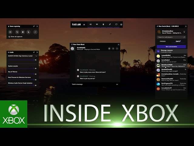 Inside Xbox - New Game Bar Features and Updates 