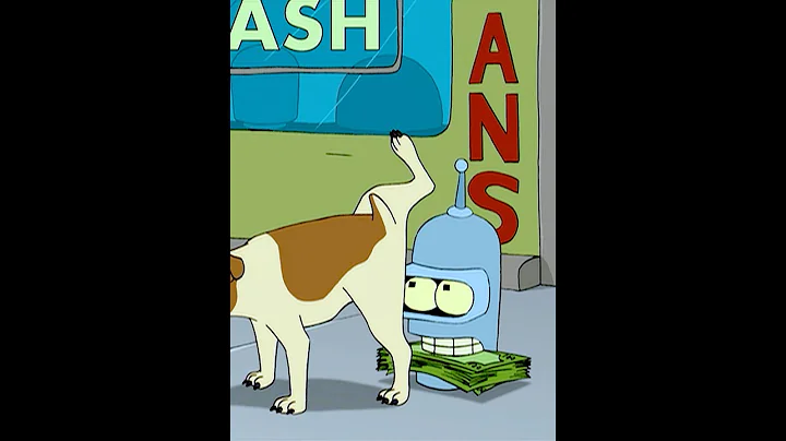 Bender sold his body for cold hard cash #futurama #cartoon #movie #funny #animation #film