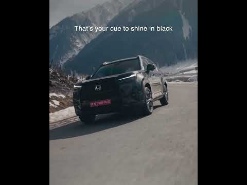 The Honda Elevate Signature Black Edition